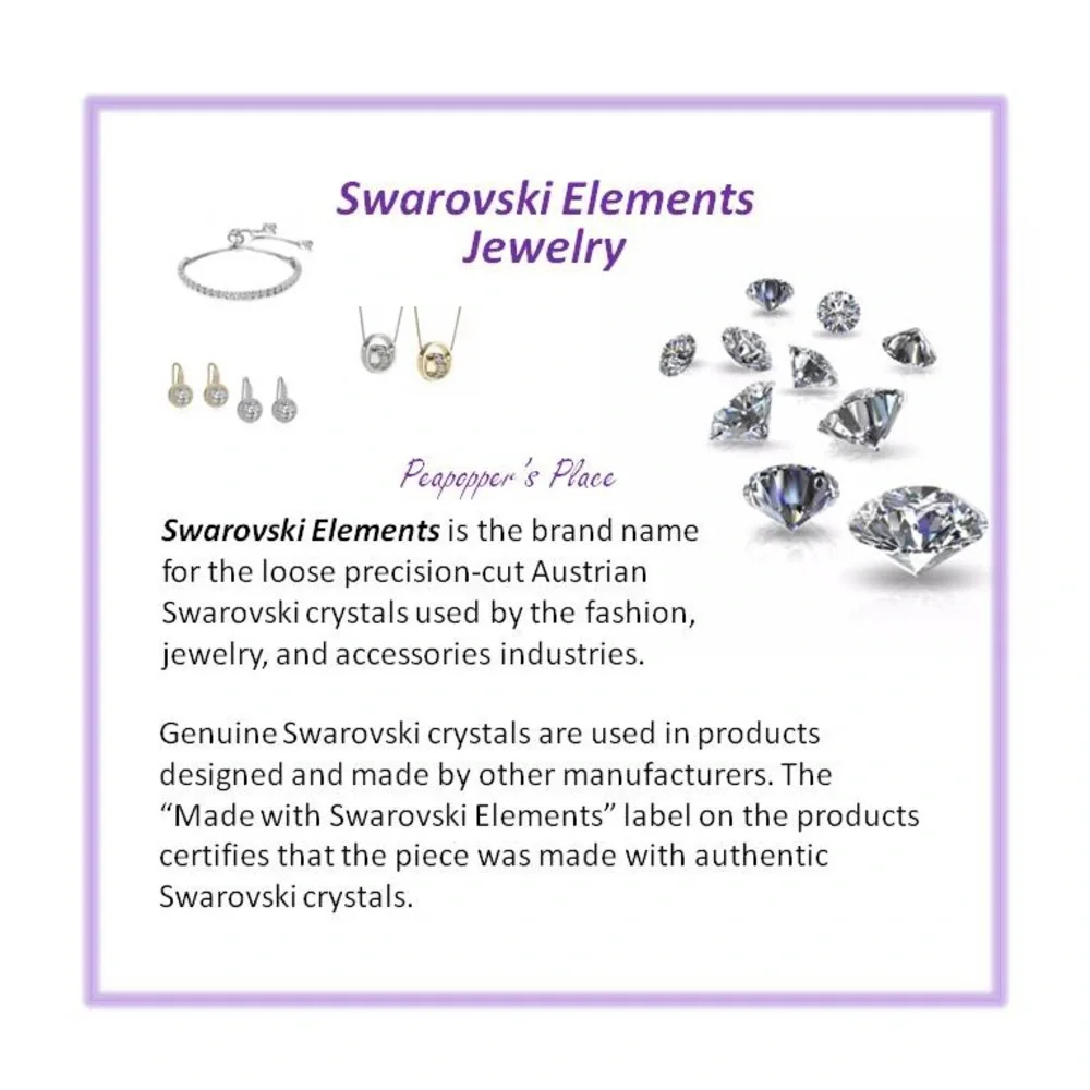 Swarovski Crystal Purple Halo Drop Earrings Gold Overlay